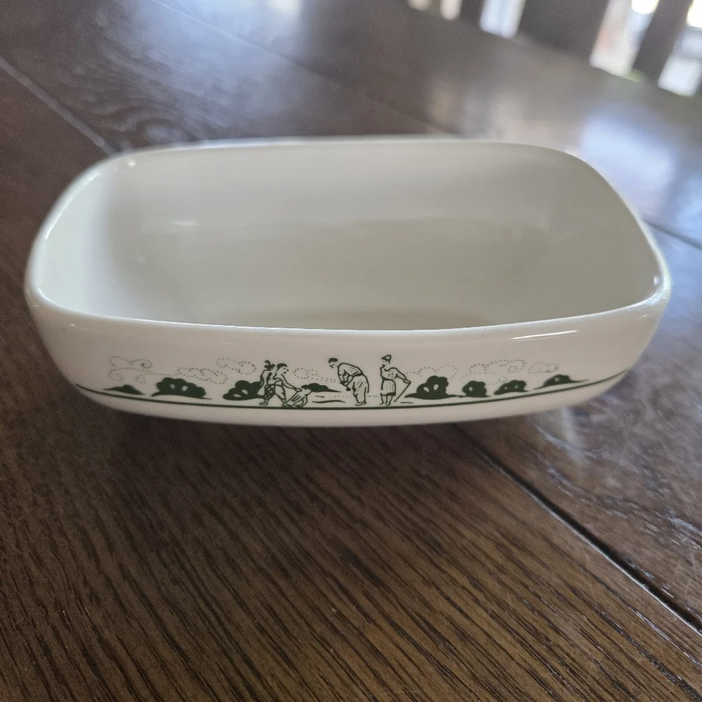Vtg Syracuse China Squared Oblong Small Bowl 
